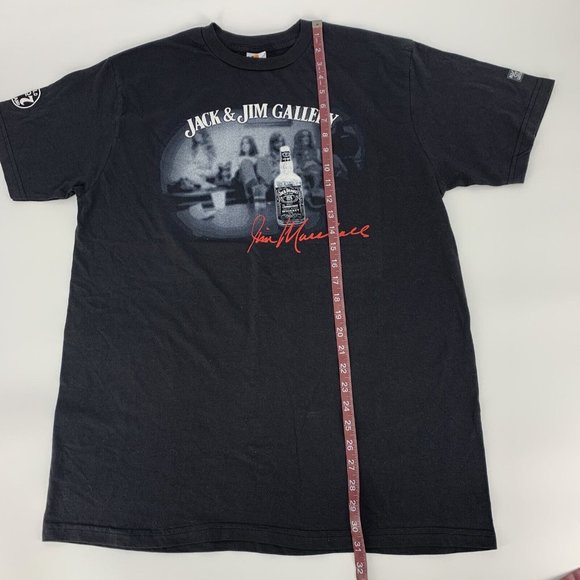 Men's Bay Island Jack & Jim Gallery T-Shirt Black XL Austin‎ City Limits NOS - Picture 8 of 11
